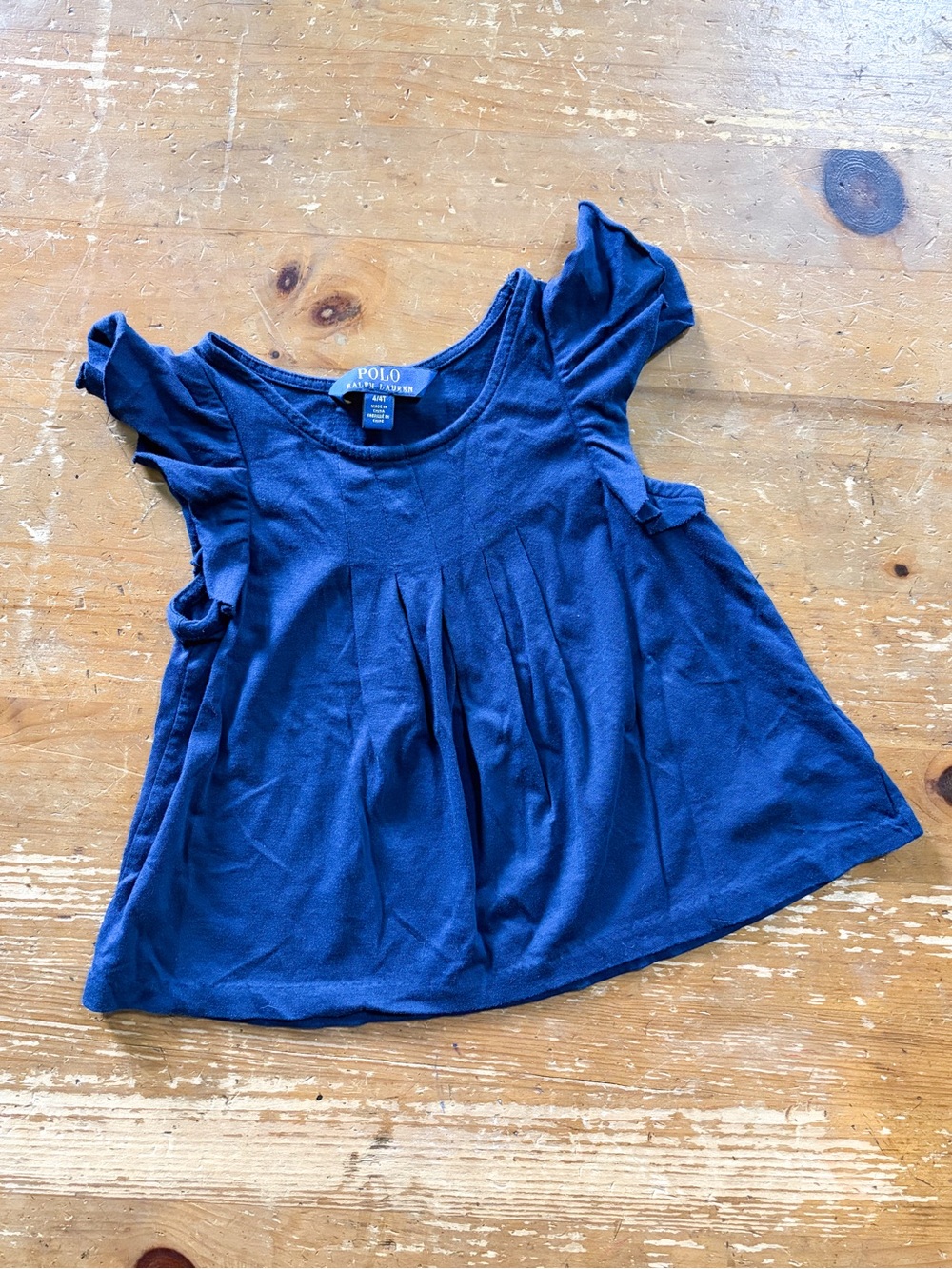 Polo Ralph Lauren Toddler Girl’s Navy Top